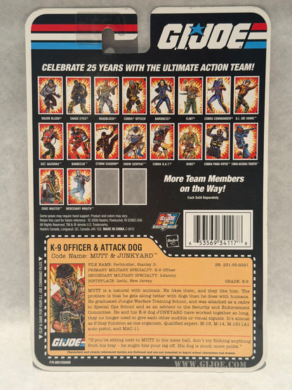 G.I. Joe Mutt & Junkyard K9 Officer