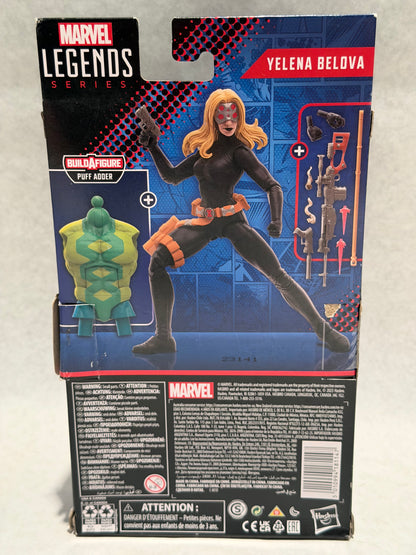 Marvel Legends Yelena Belova BAF Puff Adder