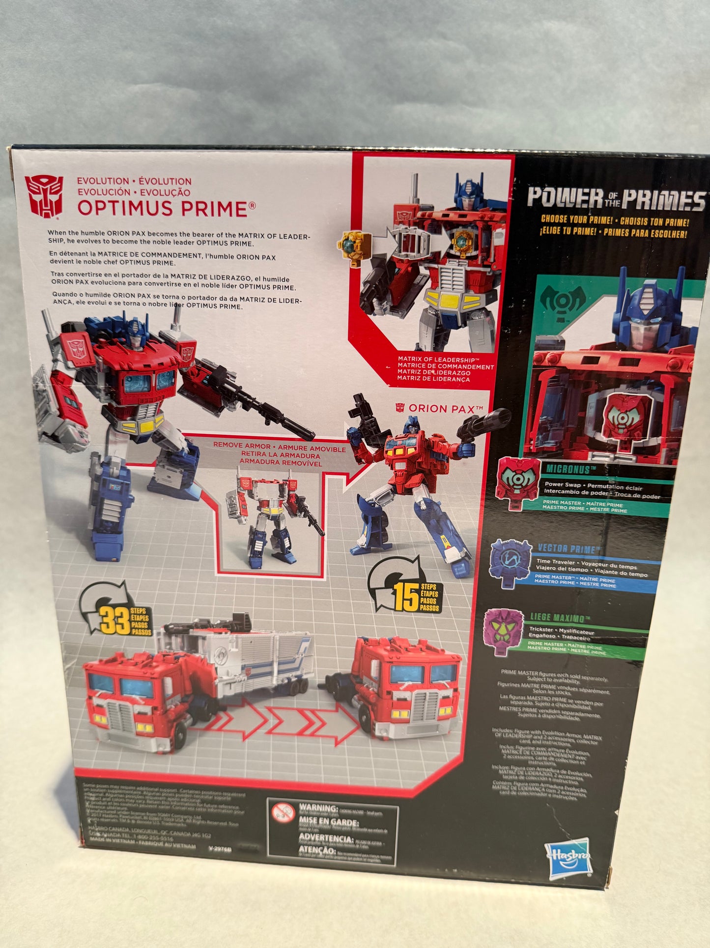 Transformers POTP Optimus Prime
