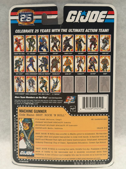 G.I. Joe 25th Anniversary Machine Gunner