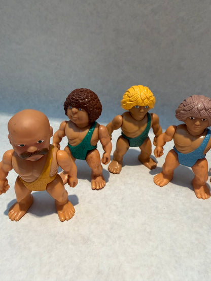 1987 Definitely Dinosaurs Caveman Lot