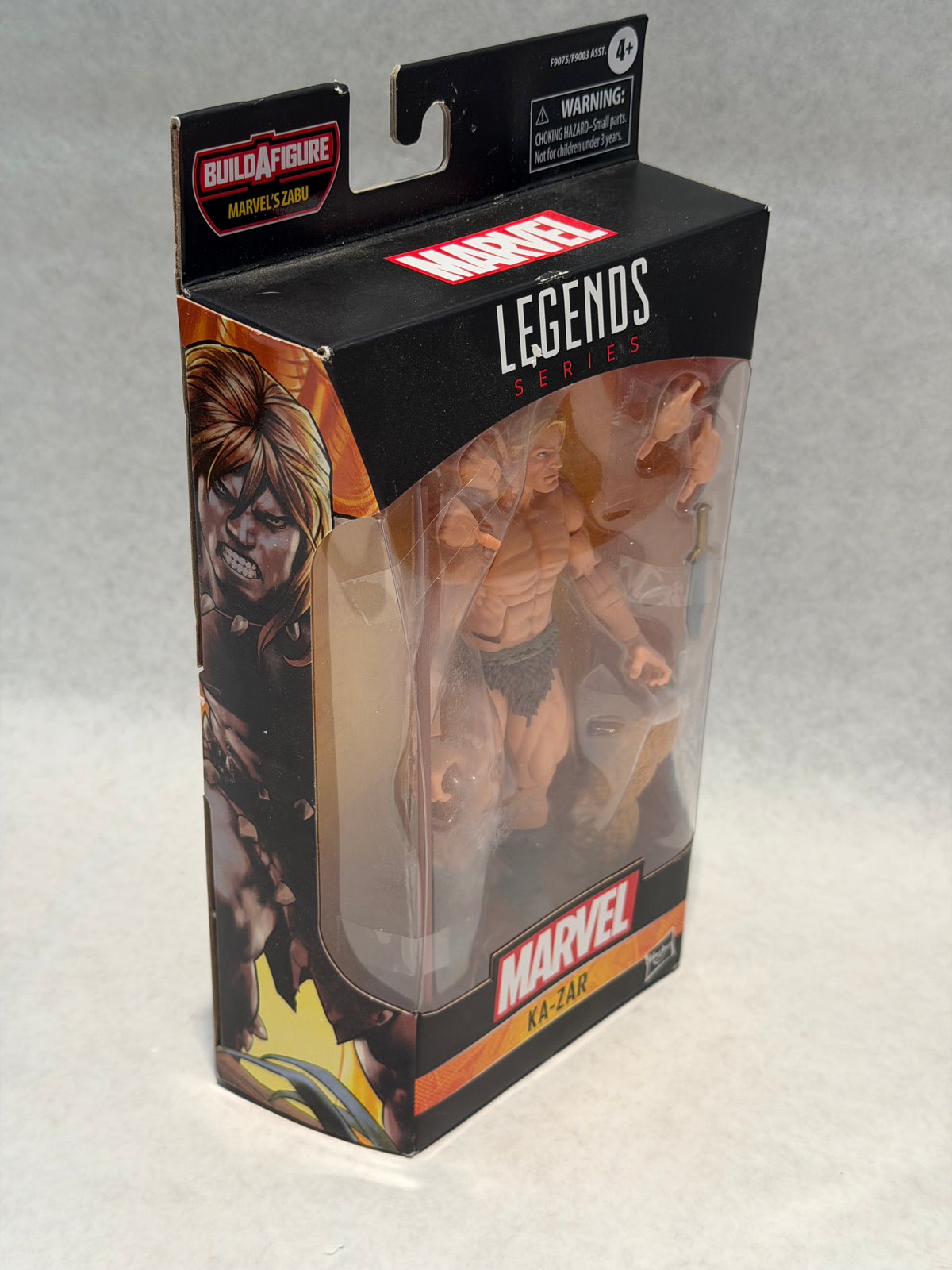 Marvel Legends Ka-Zar Zabu BAF