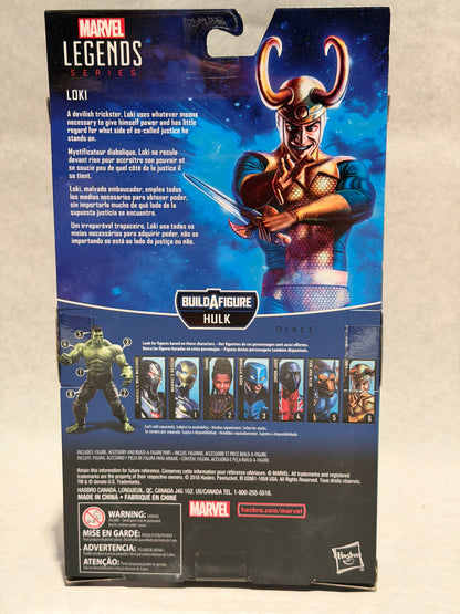 Marvel Legends Loki Smart Hulk BAF