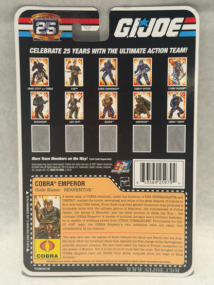 G.I. Joe 25th Anniversary Cobra Emperor