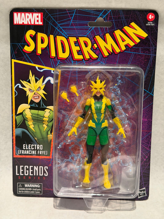 Marvel Legends Electro Spider-Man Series