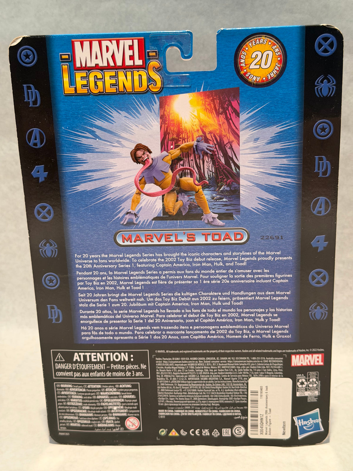 Marvel Legends X-Men Retro Toad
