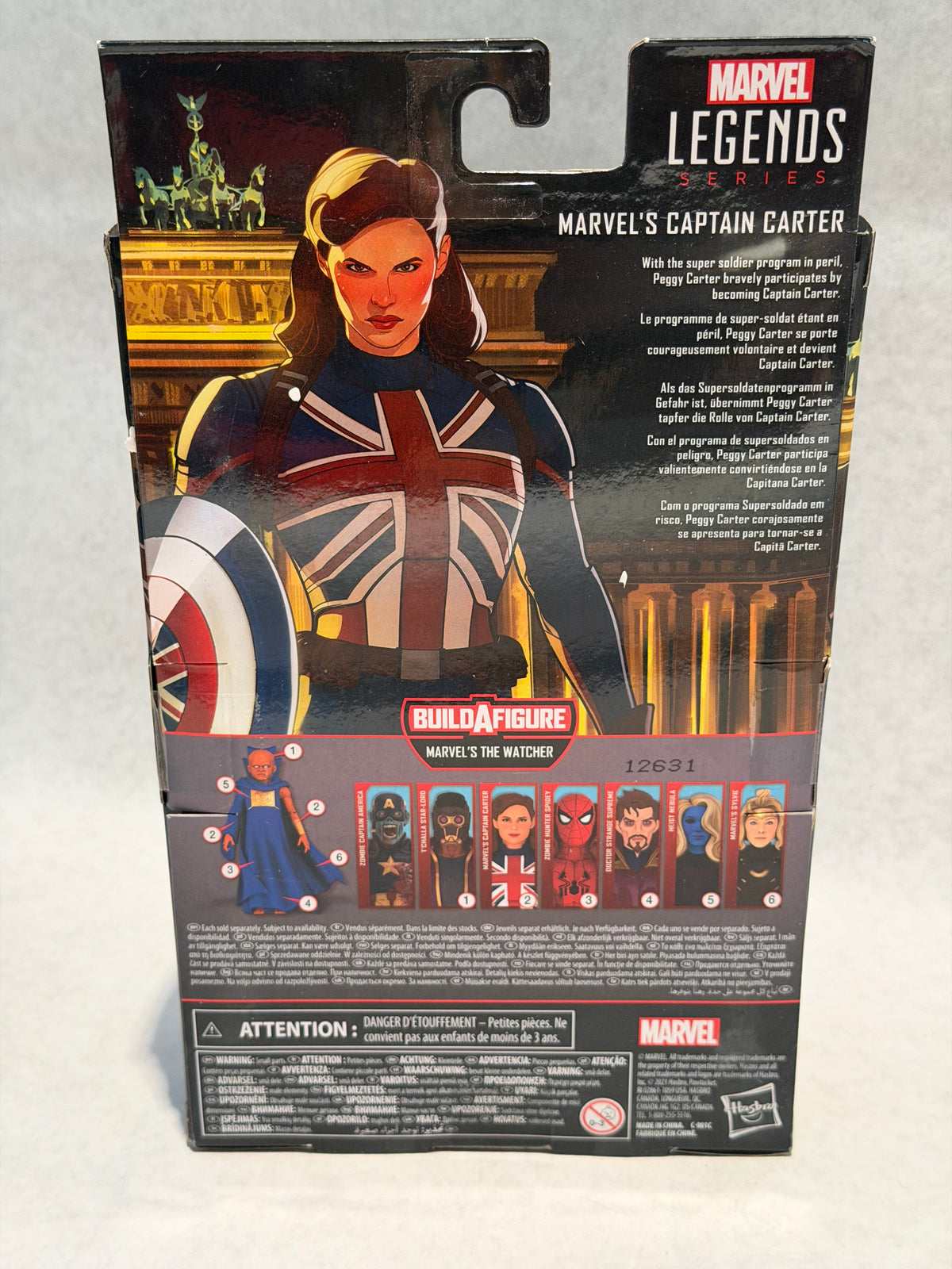 Marvel Legends Captain Carter BAF The Watcher