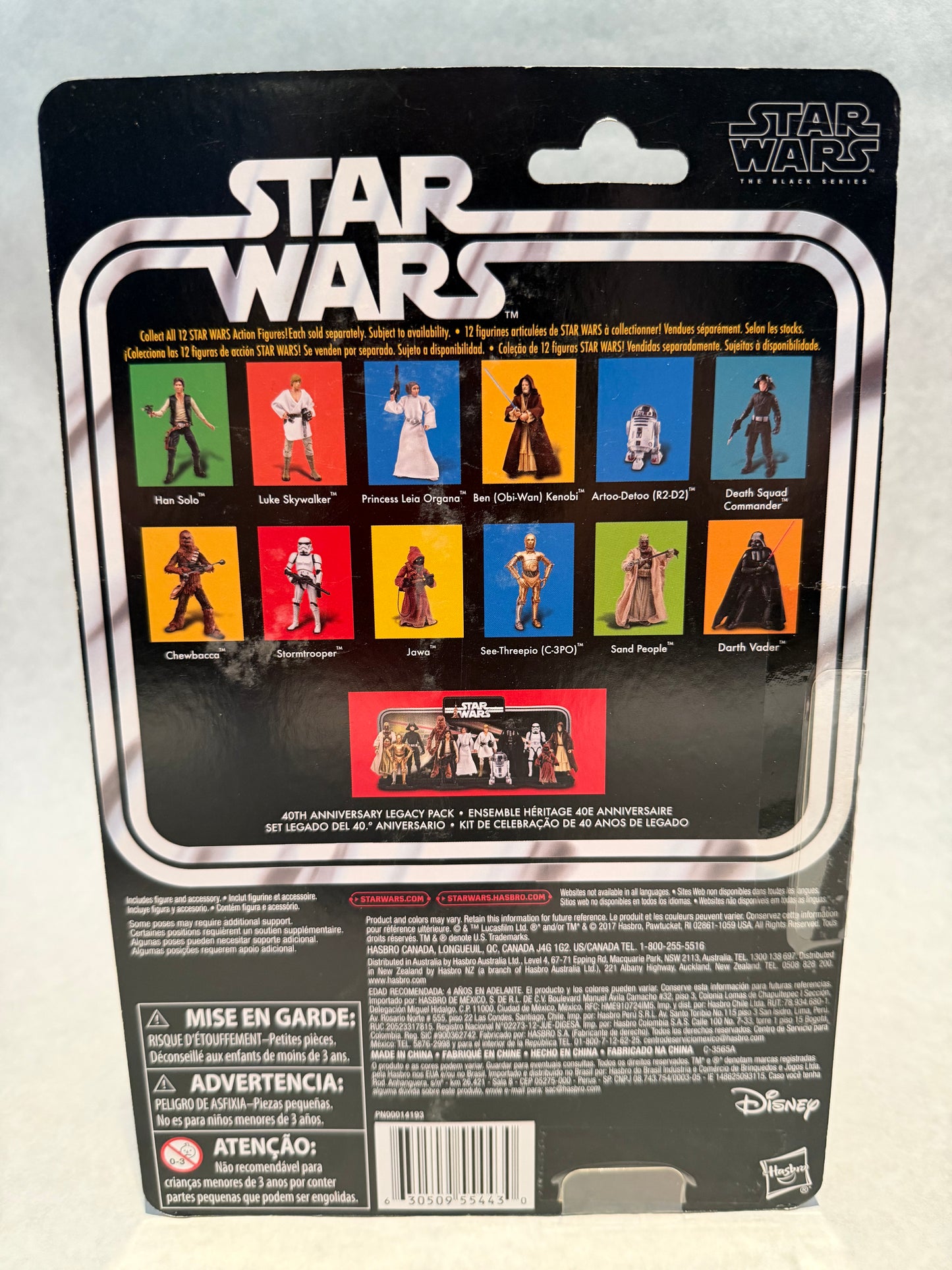 Star Wars 40th Anniversary Black Series Chewbacca