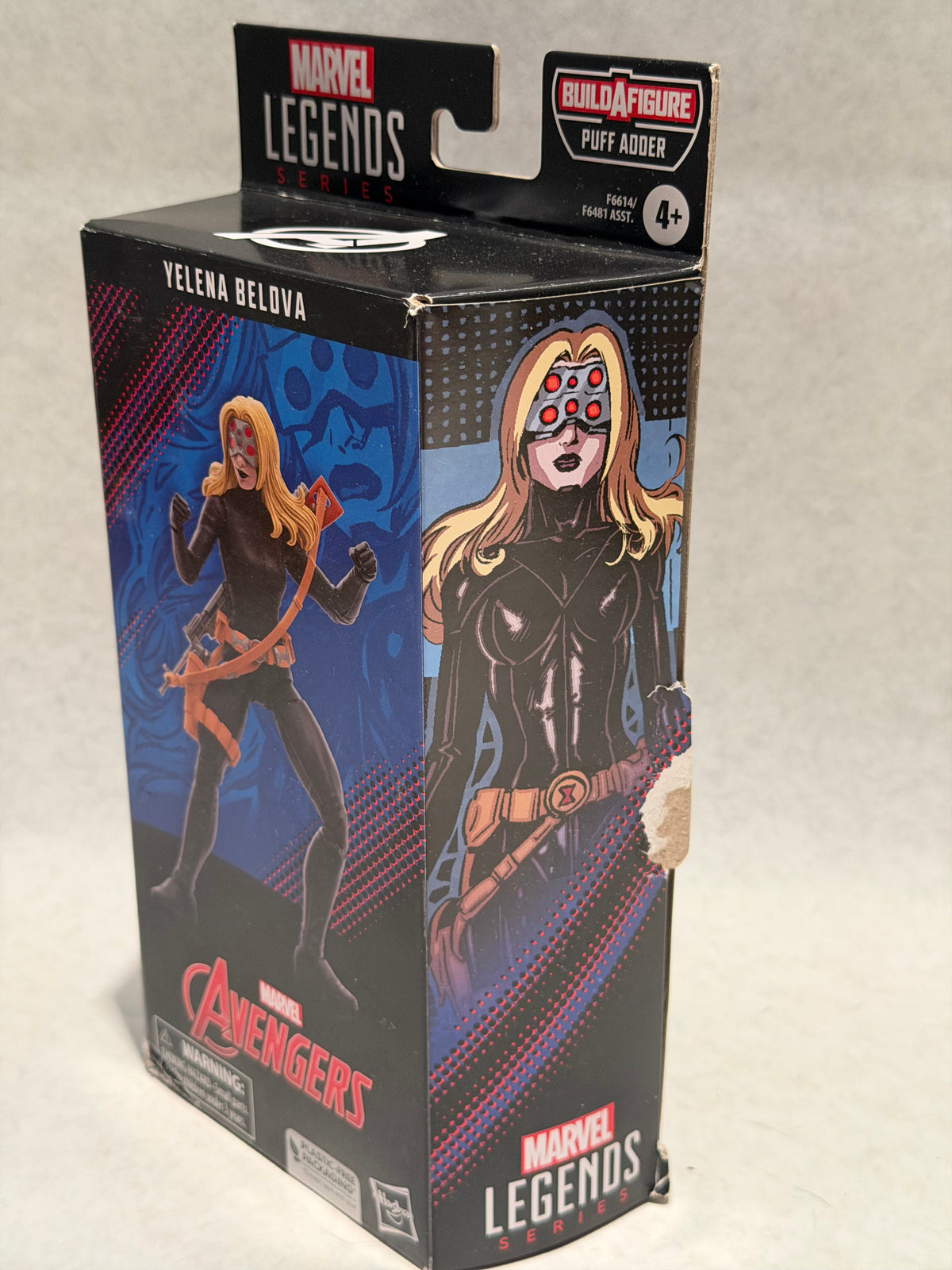 Marvel Legends Yelena Belova BAF Puff Adder