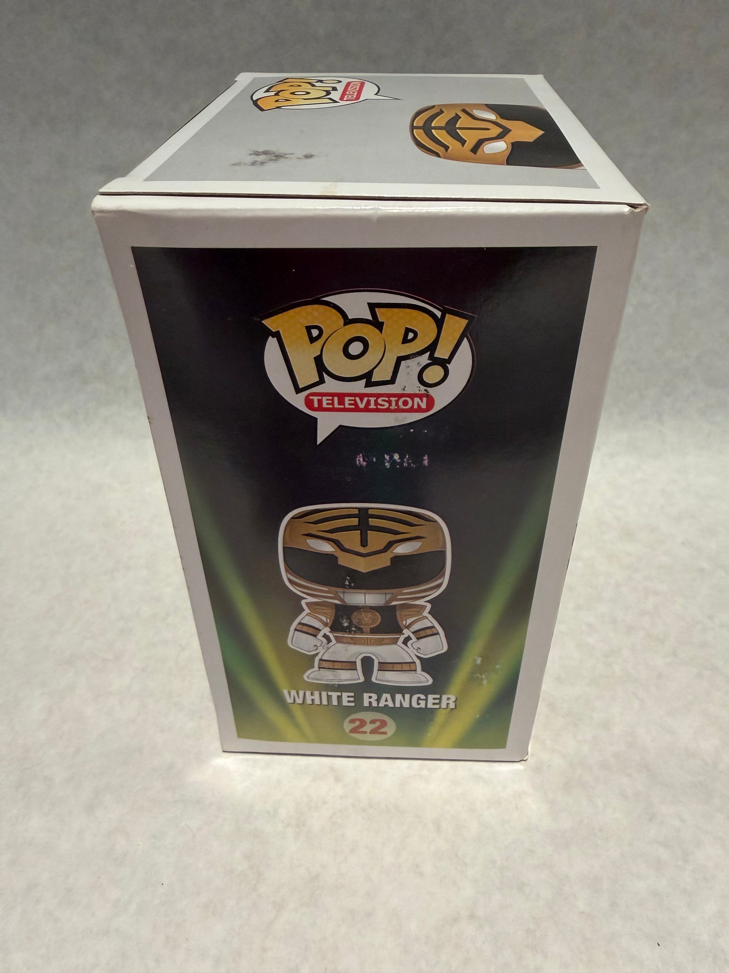 Funko Pop 22 White Ranger Vaulted