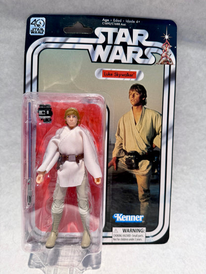 Star Wars 40th Anniversary Black Series Luke Skywalker