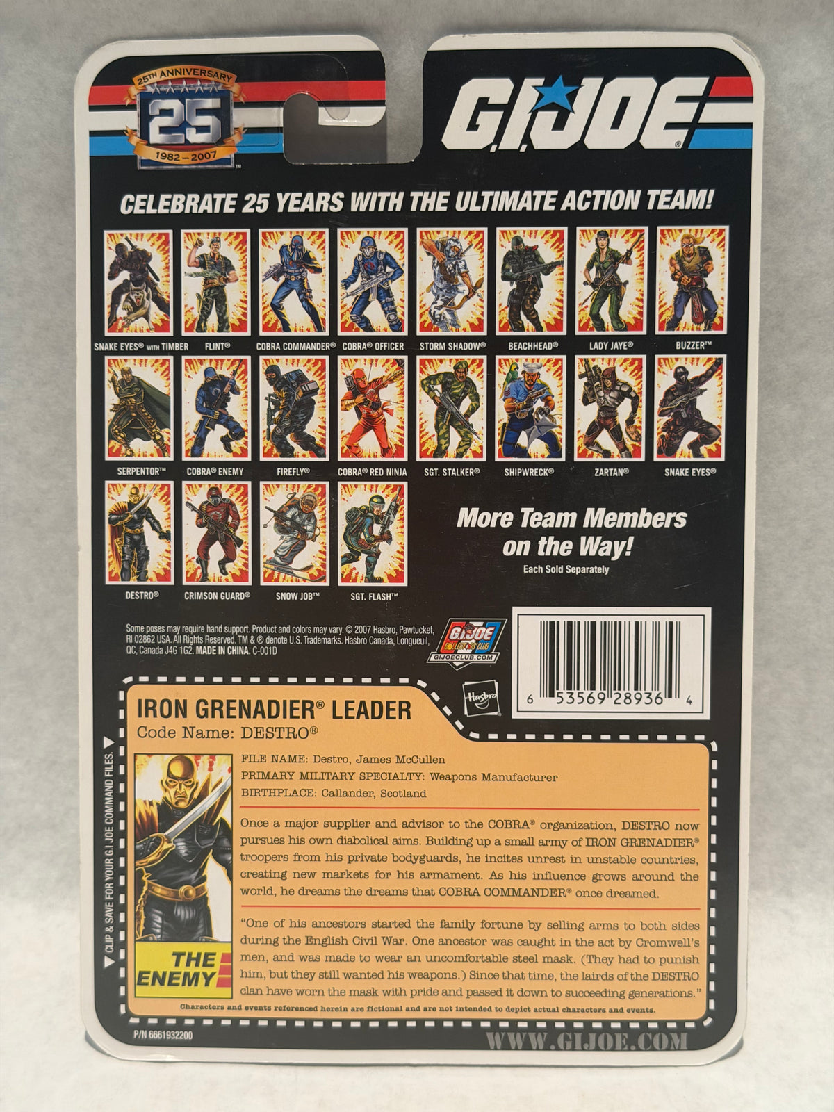 G.I. Joe 25th Anniversary Destro