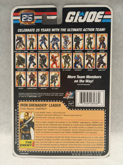 G.I. Joe 25th Anniversary Destro