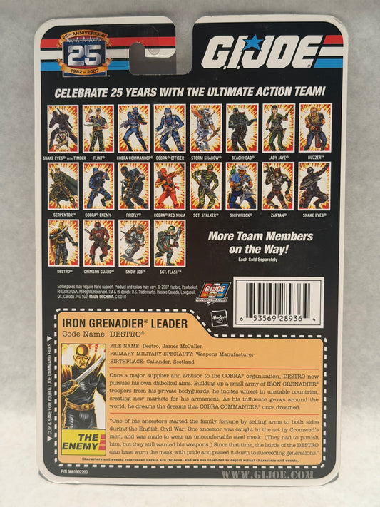G.I. Joe 25th Anniversary Destro
