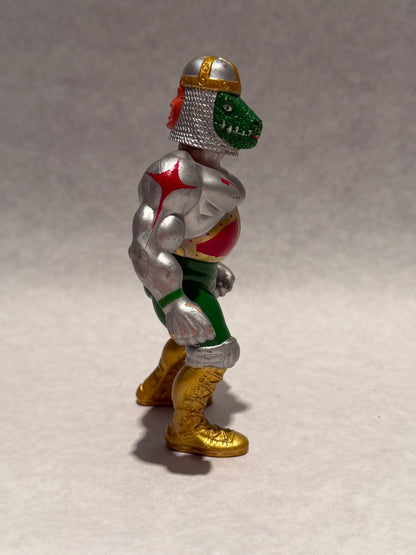 Vintage Mannix KO Dual Face Alligator Warrior