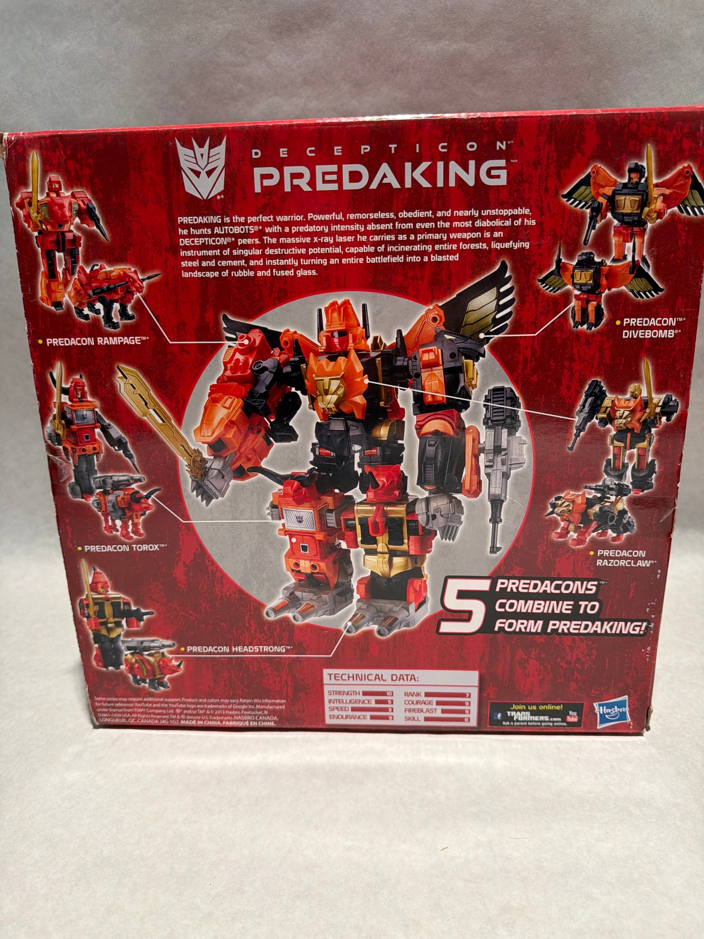Transformers 30th Anniversary Predaking