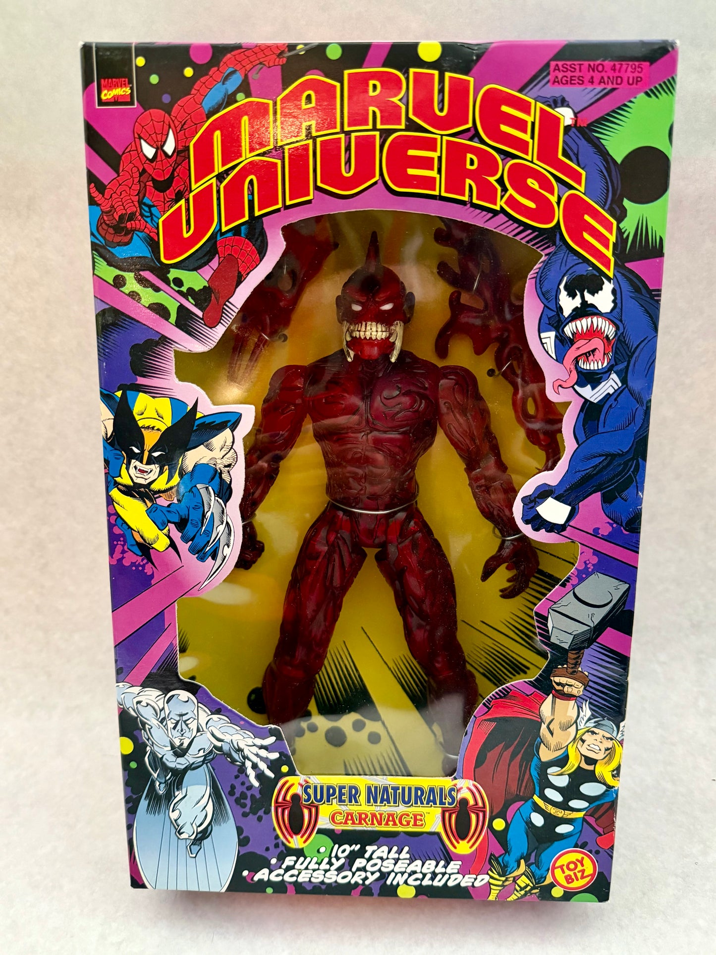 Marvel Universe 10 inch Carnage MIB