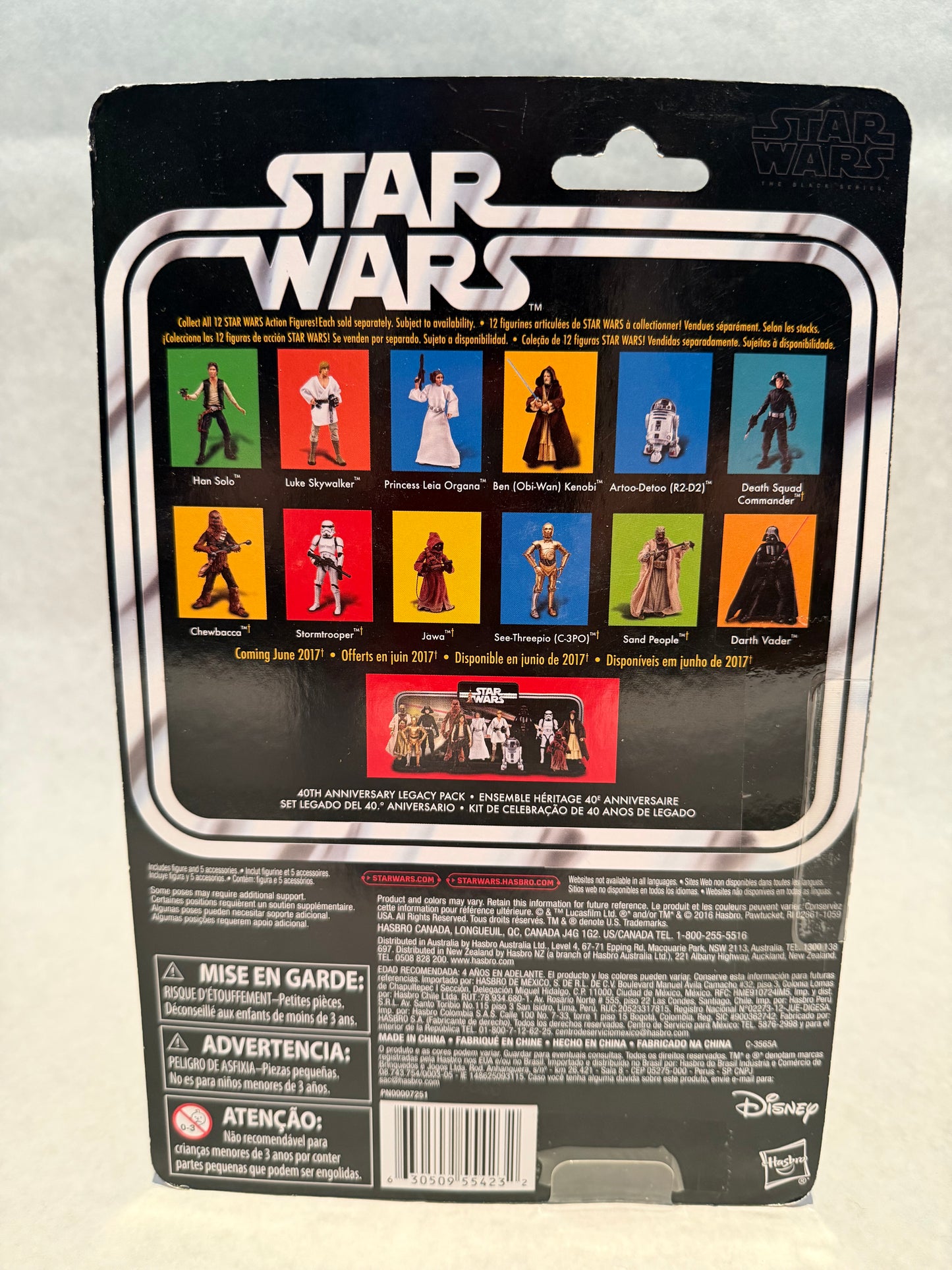 Star Wars 40th Anniversary Black Series Han Solo