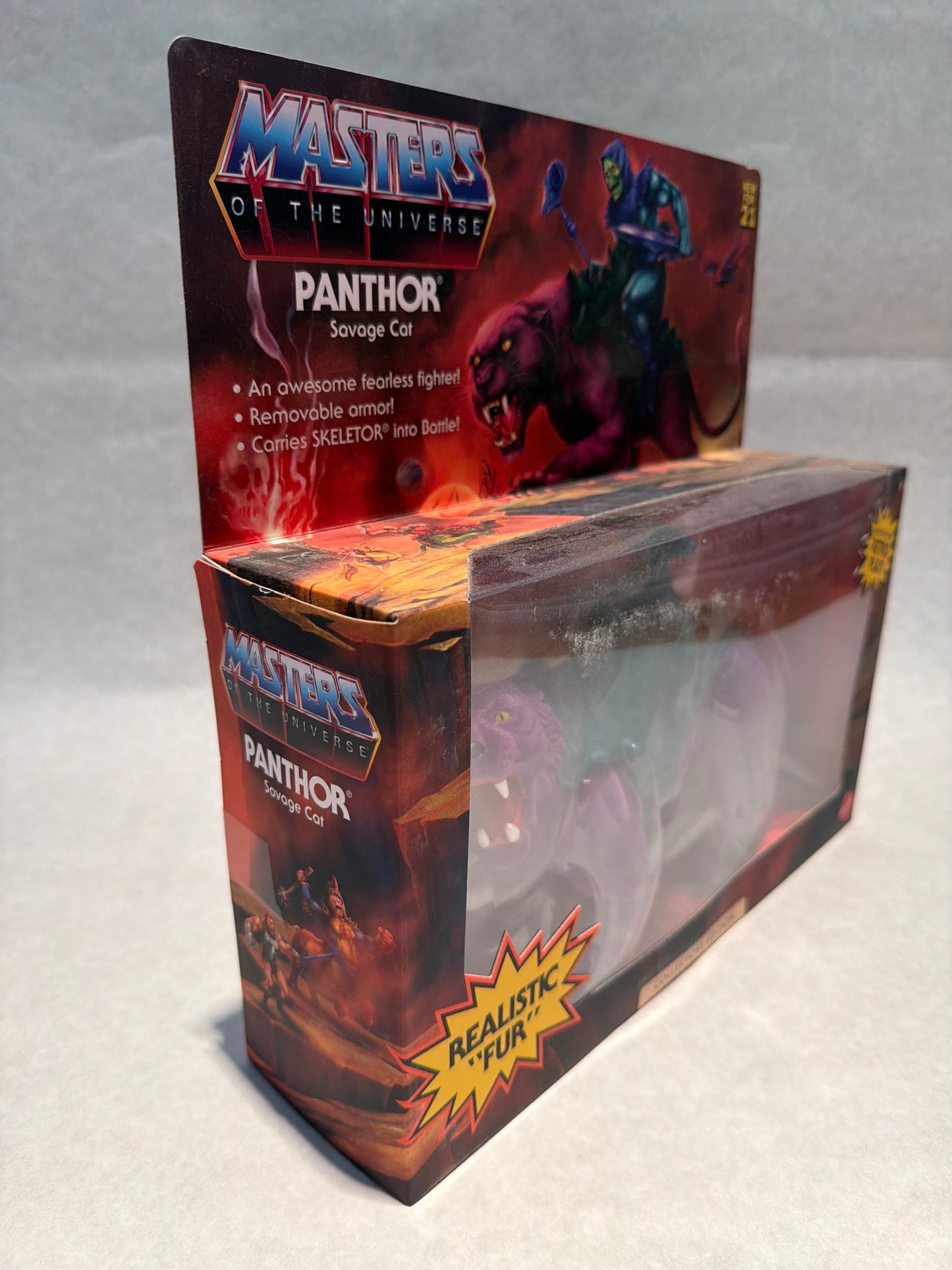 MOTU Retro Panthor Flocked