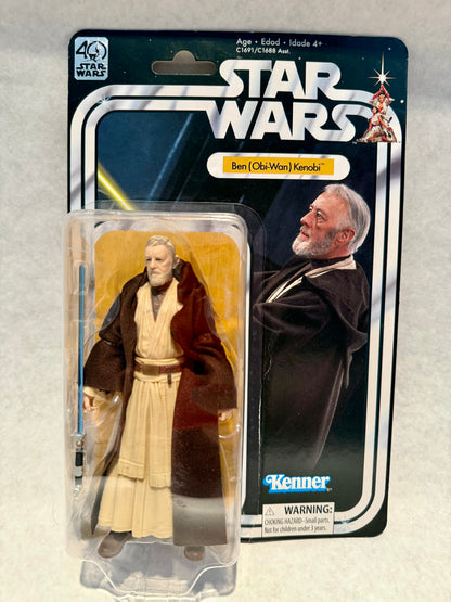 Star Wars 40th Anniversary Black Series Obi-Wan