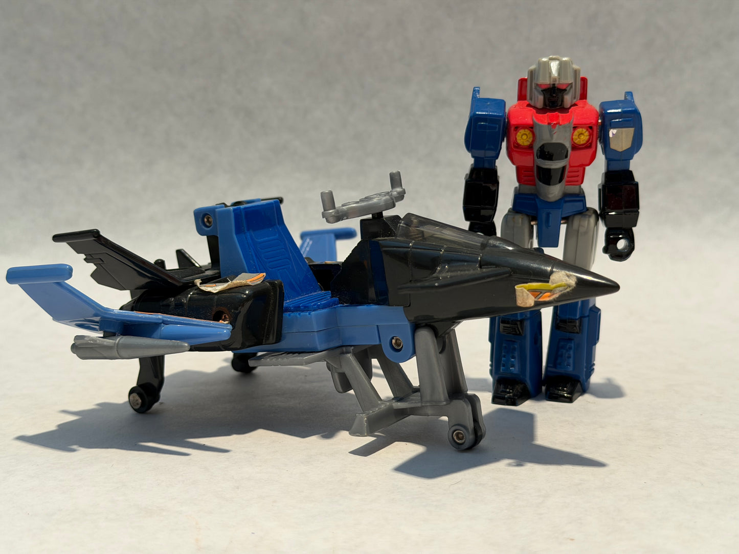 1989 Transformers Action Masters Starscream Turbo Jet