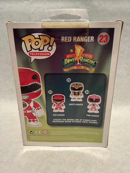 Funko Pop 23 Red Ranger Vaulted