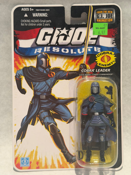 G.I. Joe Cobra Commander Resolute