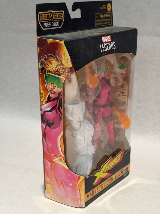 Marvel Legends X-Force Boom Boom BAF Wendigo