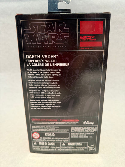 Star Wars Black Series Darth Vader Emperor's Wrath