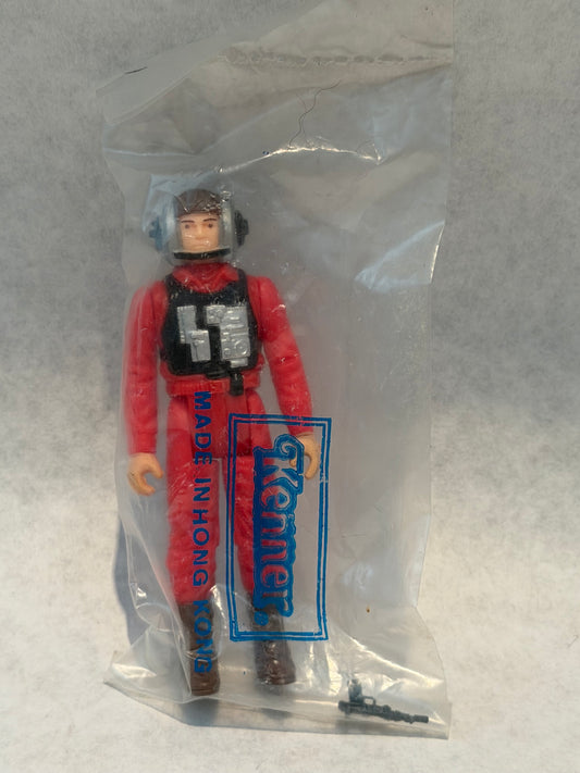 1984 Star Wars B-Wing Pilot in Sealed Kenner baggie