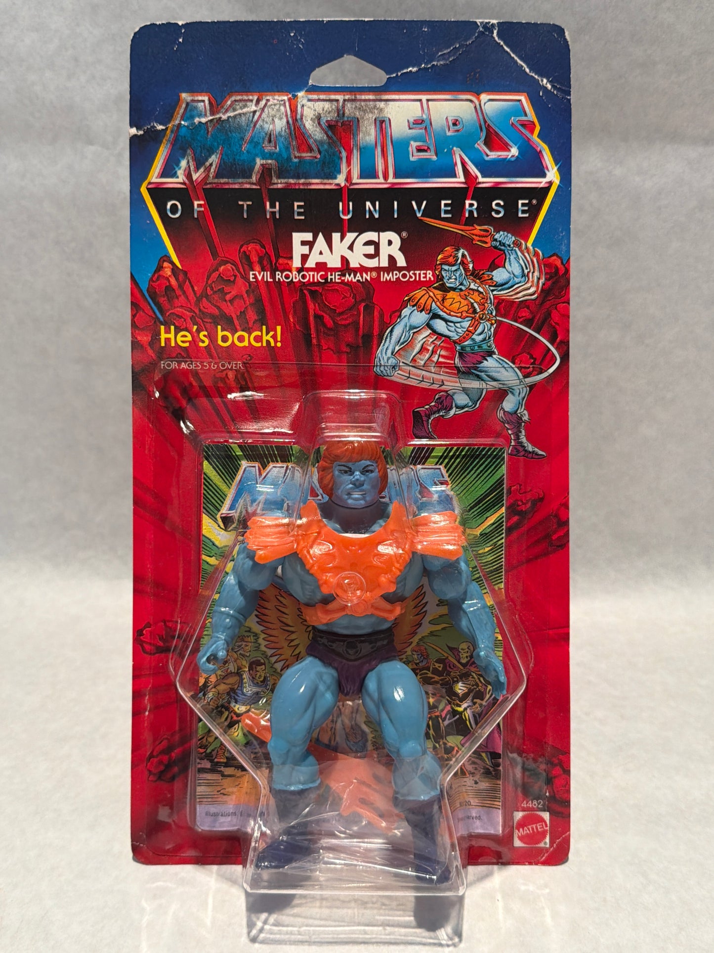 MOTU Vintage Faker 1986 MOC