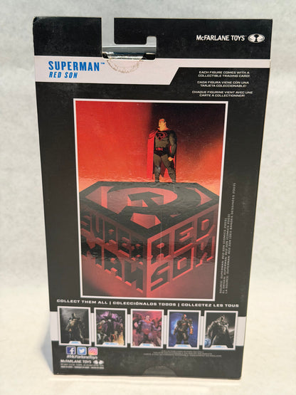 DC Multiverse McFarlane Red Son Superman