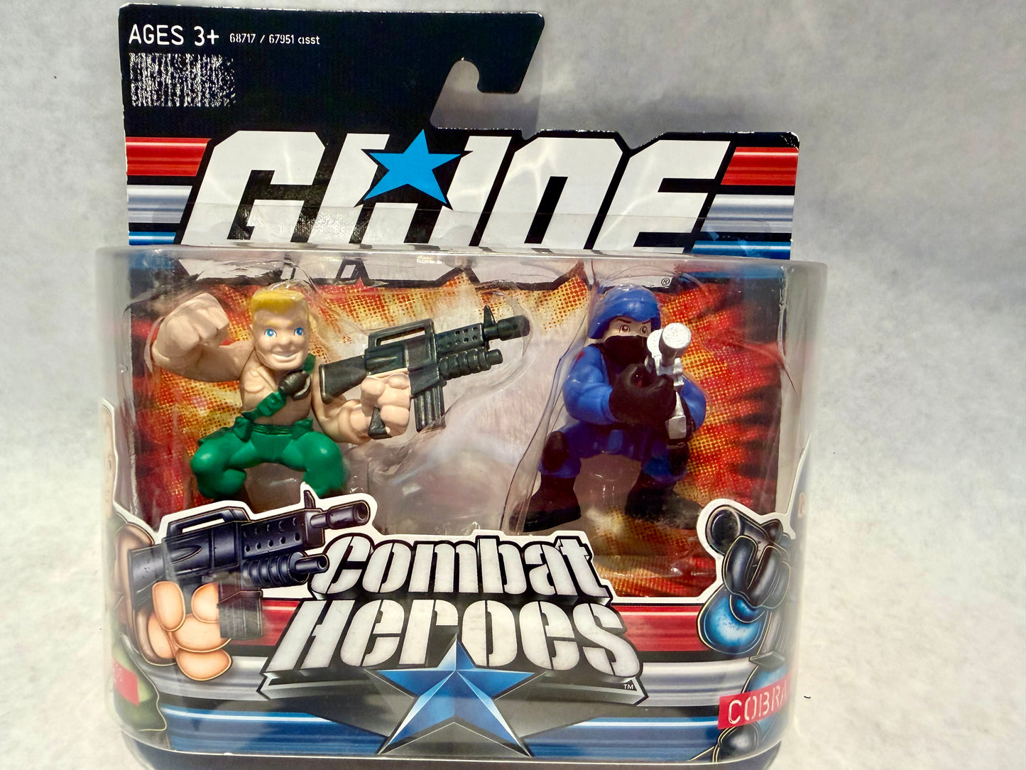 GI Joe Combat Heroes Duke and Cobra Trooper