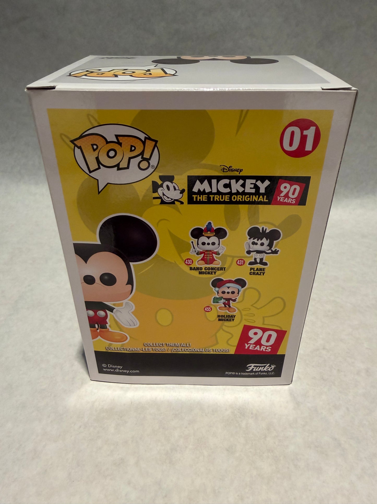 Funko Pop 01 Mickey Mouse Blue Variant