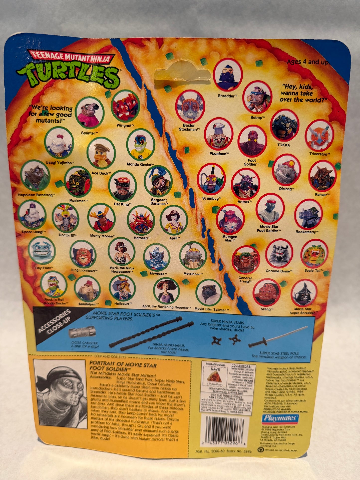 TMNT Vintage 1992 Movie Foot Soldier