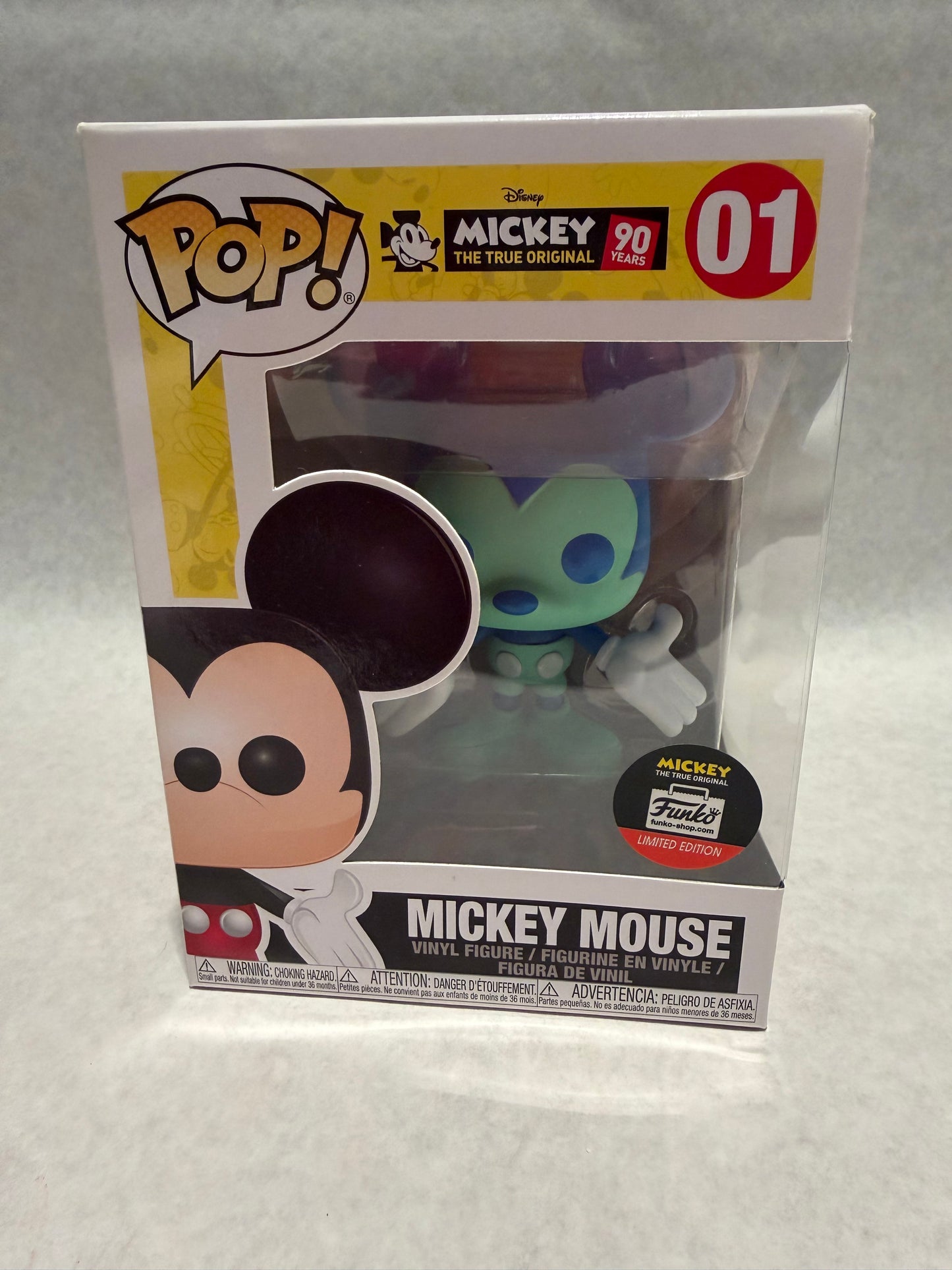 Funko Pop 01 Mickey Mouse Blue Variant